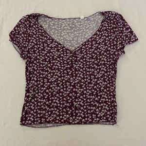 Pac Sun V-Neck T-Shirt